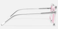 Eilis - Square Crystal Acetate Eyeglasses | Vooglam Side View