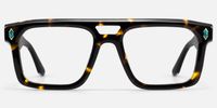 Bastion - Tortoise Aviator Glasses | Vooglam Angle View