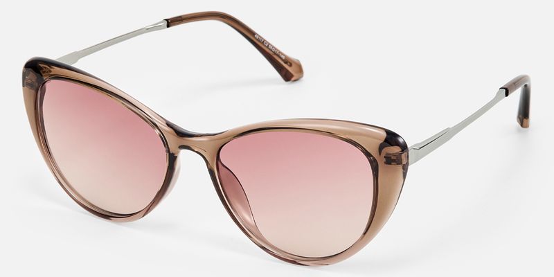 Kailano - Cat Eye Champagne Prescription Sunglasses