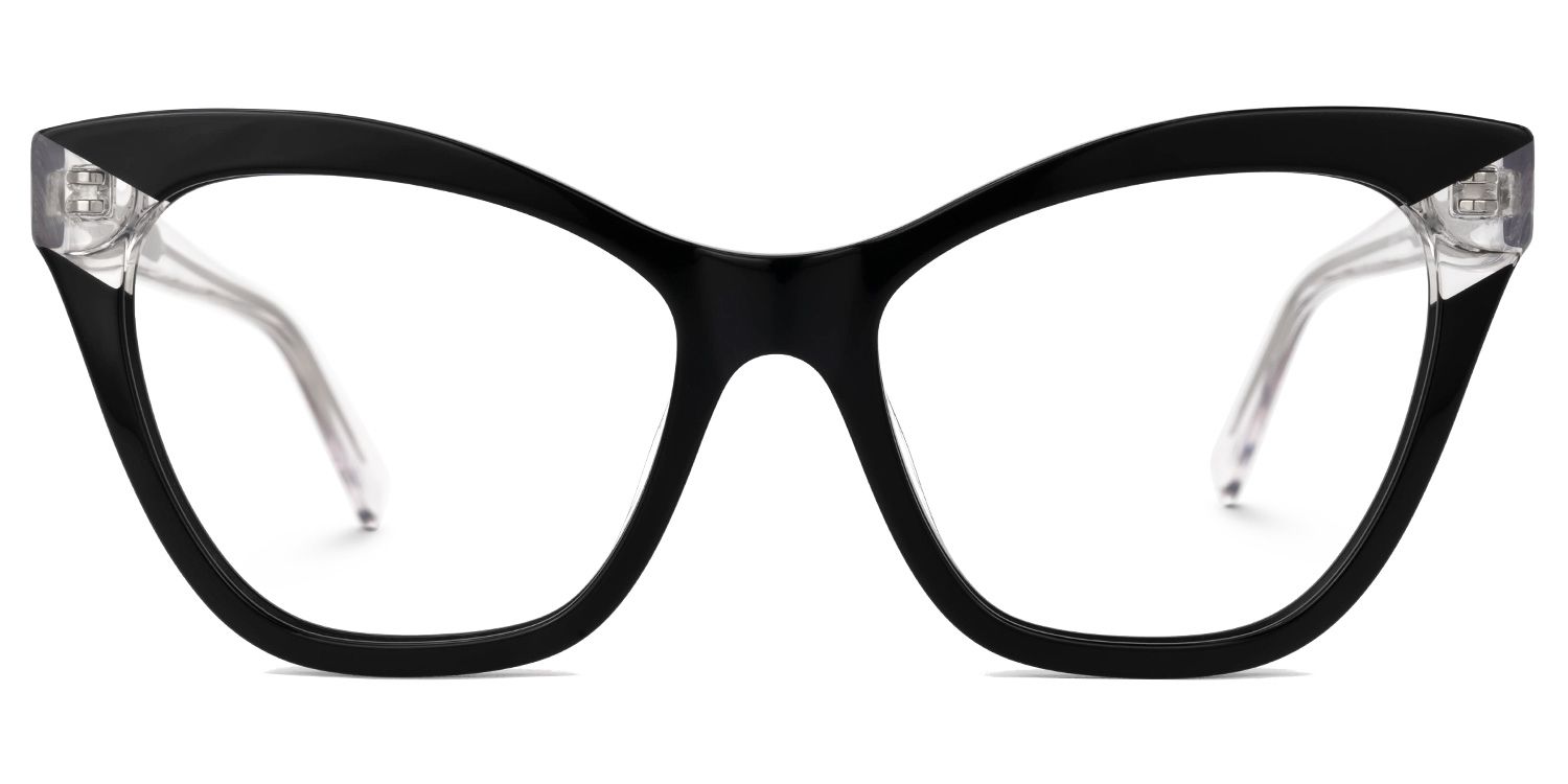 Butta - Cat Eye Black Eyeglasses product detail 2