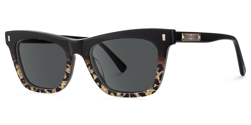 Calico - Square Two-tone Sunglasses