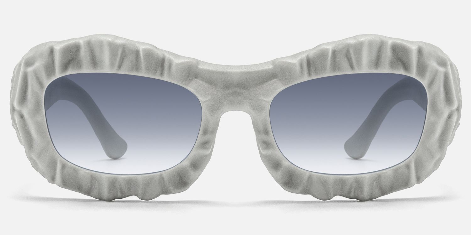 The Geologist - Gray Marble Sunglasses | Vooglam Angle View