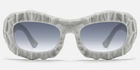 The Geologist - Gray Marble Sunglasses | Vooglam Angle View