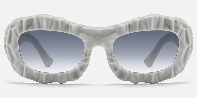 The Geologist - Geometric Gray Sunglasses