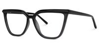 Darrah - Browline Grey Eyeglasses | Vooglam Front View