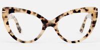 Veromca - Cat Eye Tortoise Eyeglasses | Vooglam Angle View