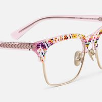 Cosmic - Browline Multicolor Eyeglasses | Vooglam Design Details