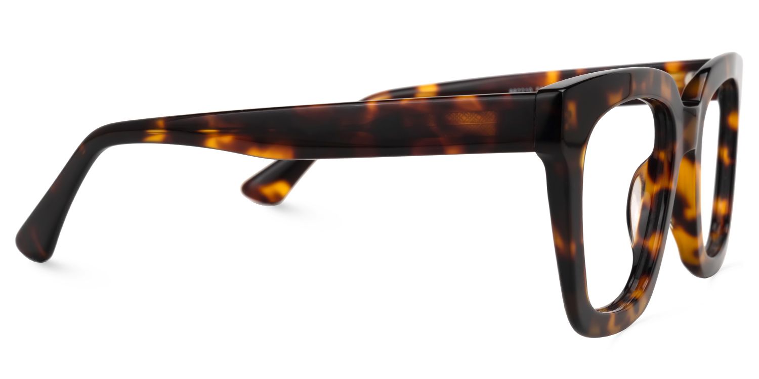 Eisa - Square Tortoise Eyeglasses | Vooglam 4