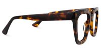 Eisa - Square Tortoise Eyeglasses | Vooglam 