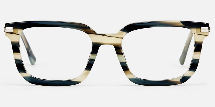 Denbeigh - Rectangle Pattern Eyeglasses by Vooglam