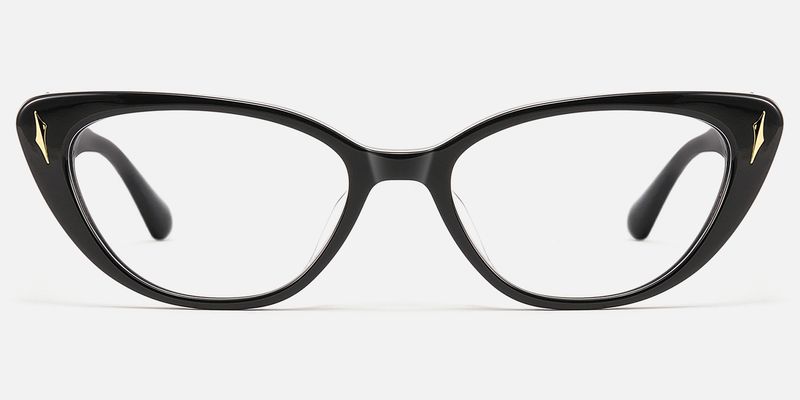 As If - Cat Eye Black Eyeglasses