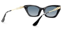 Siren - Cat Eye Black Sunglasses - 3