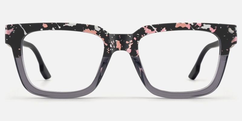 Strobe - Rectangle Two-tone Eyeglasses