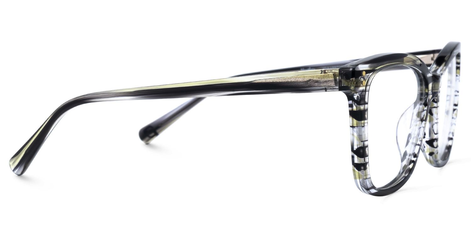 Lalage - Butterfly Pattern Eyeglasses | Vooglam 4