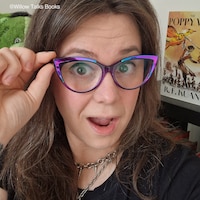 Langley - Cat Eye Purple Eyeglasses - 10