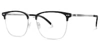 Chord - Rectangle Black Eyeglasses - 2