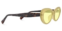 Phantom - Oval Yellow Sunglasses - 4