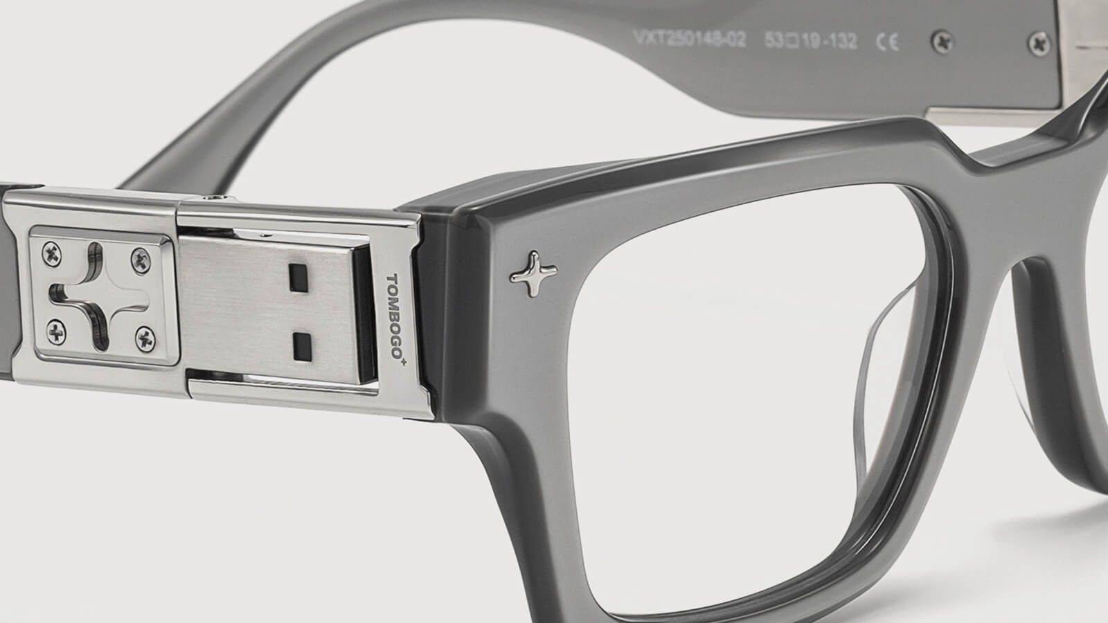 vooglam avant garde glasses with integrated usb