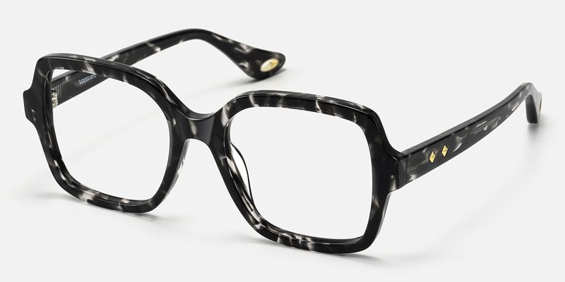 Meridian - Square Black Eyeglasses
