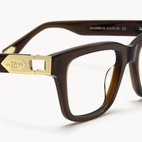 Legacy - Rectangle Brown Eyeglasses - 5
