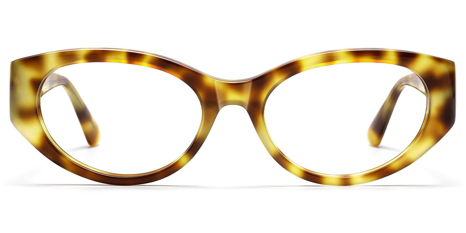 Drizzle - Oval Tortoise Eyeglasses | Vooglam Product Details 1