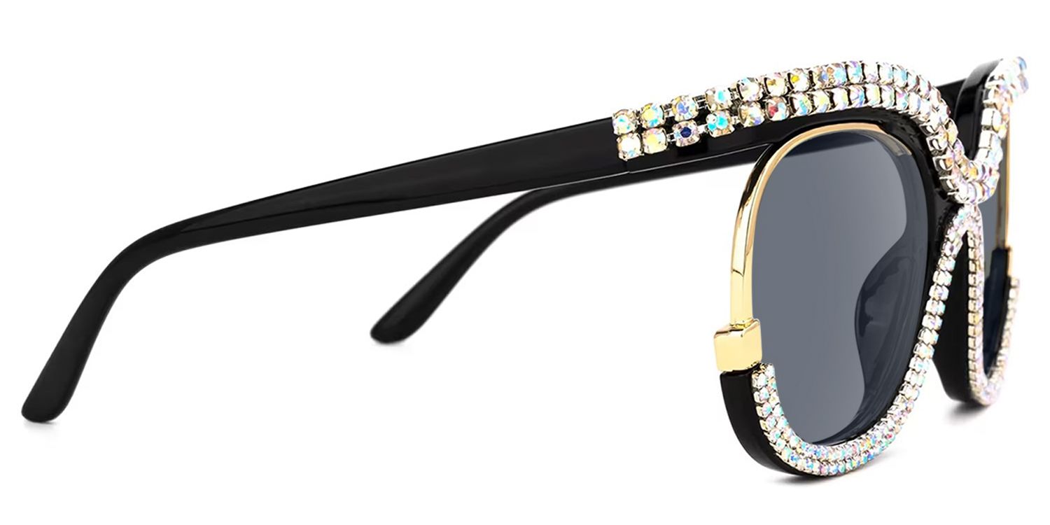 Mancha - Square Multicolor Sunglasses | Vooglam 4