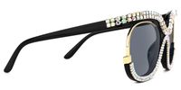 Mancha - Square Multicolor Sunglasses | Vooglam 