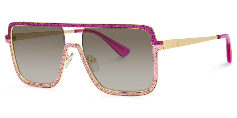 Padraic - Aviator Pink Sunglasses