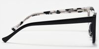 Antoinette - Distinctive Black & Tortoise Cat Eye | Vooglam Side View