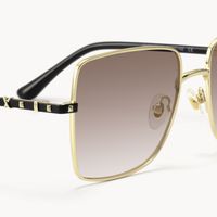 Devereu - Square Gold Sunglasses - 4