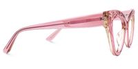 Ivey - Cat Eye Pink Eyeglasses | Vooglam 