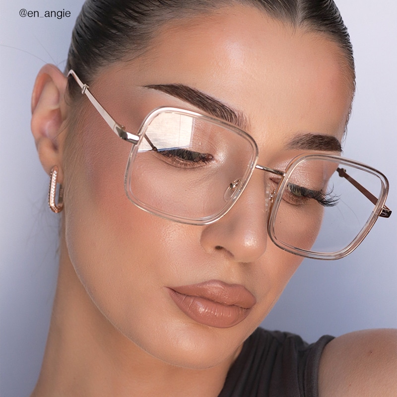 Jace - Square Crystal Eyeglasses