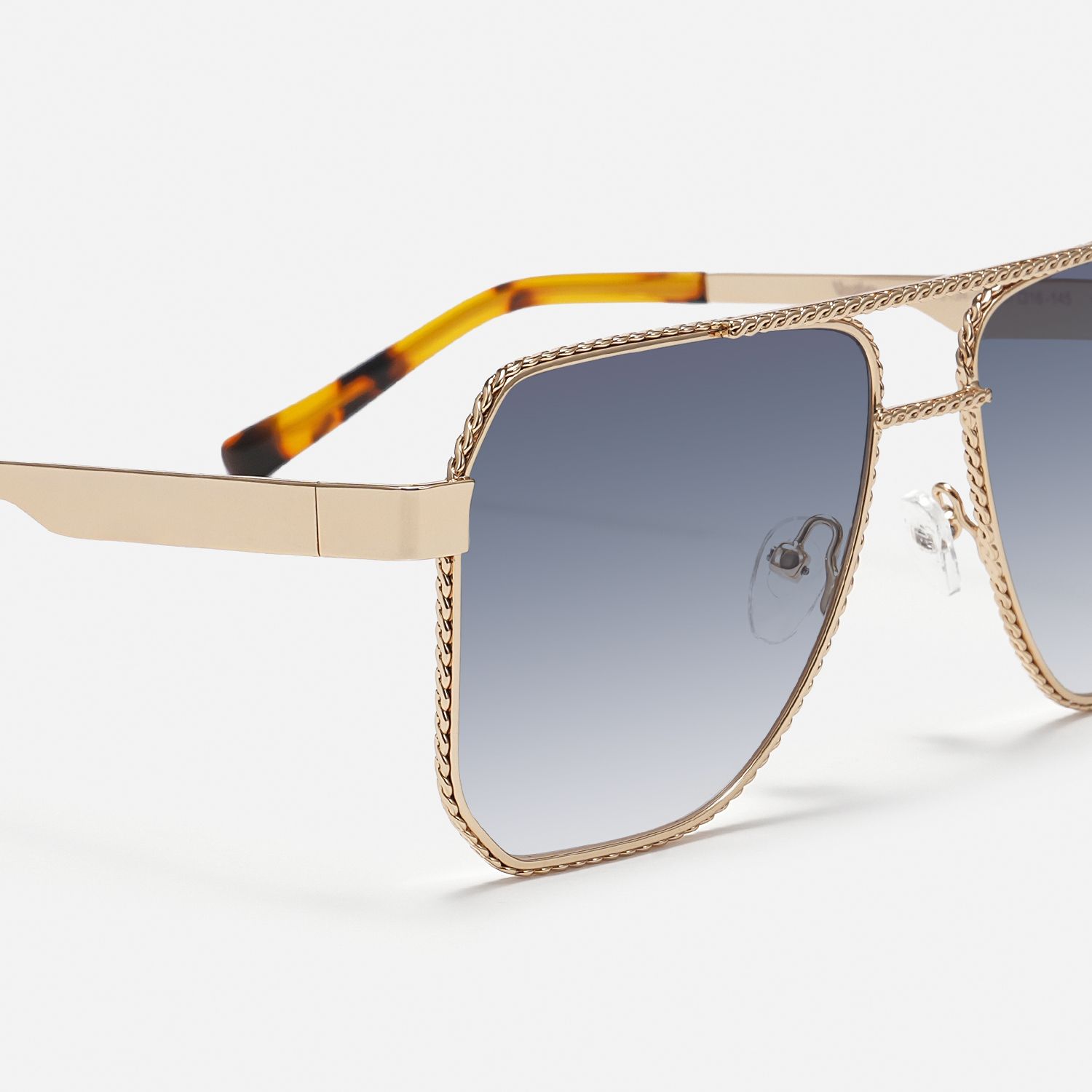Fidelina - Aviator Gold Sunglasses product detail 4