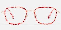 Sundance - Square Pattern Eyeglasses | Vooglam Angle View