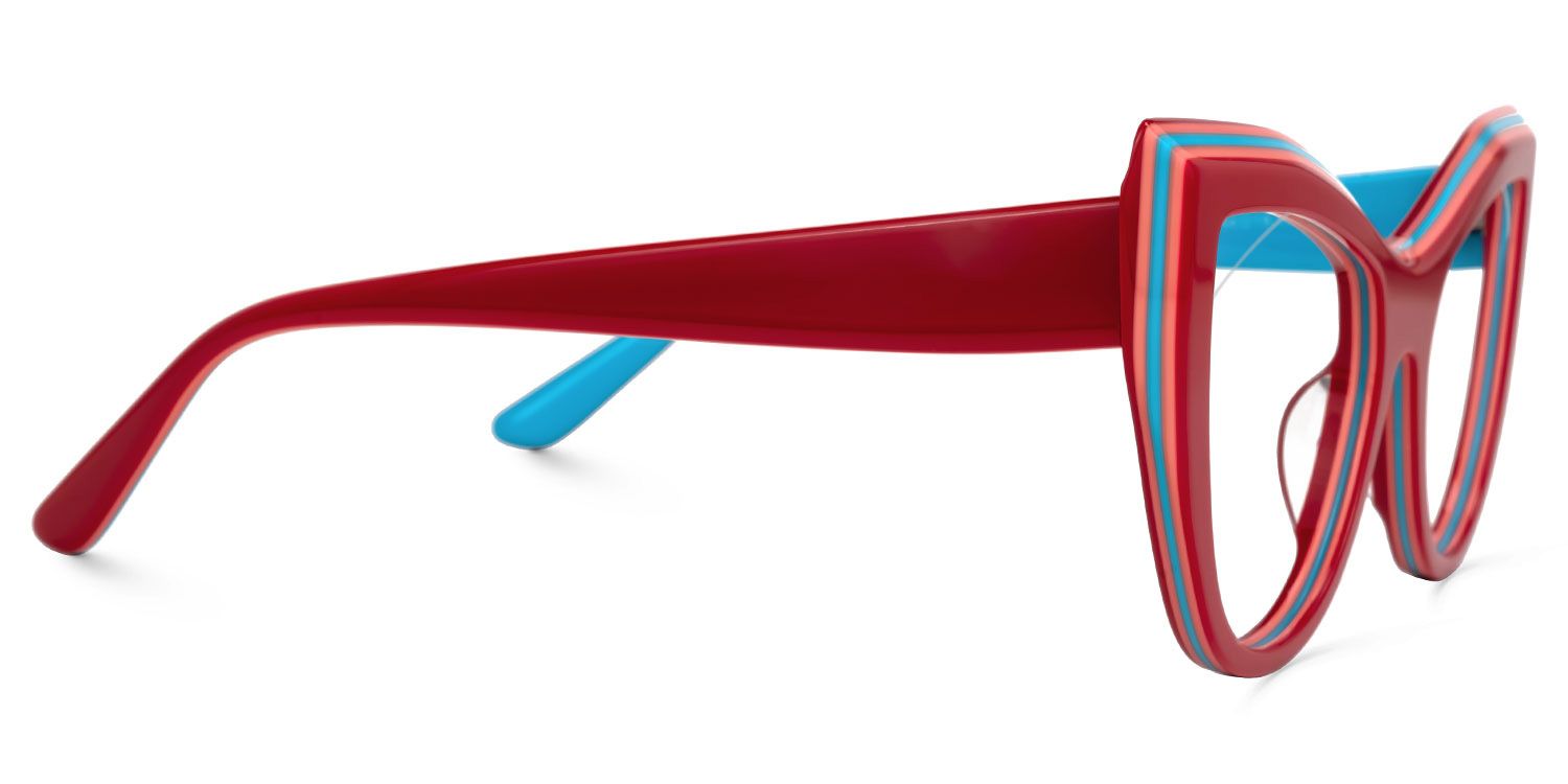 Ekewaka - Cat Eye Red Eyeglasses product detail 3