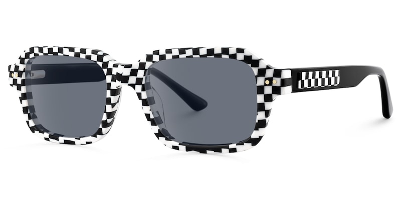 Narges - Rectangle Pattern Sunglasses