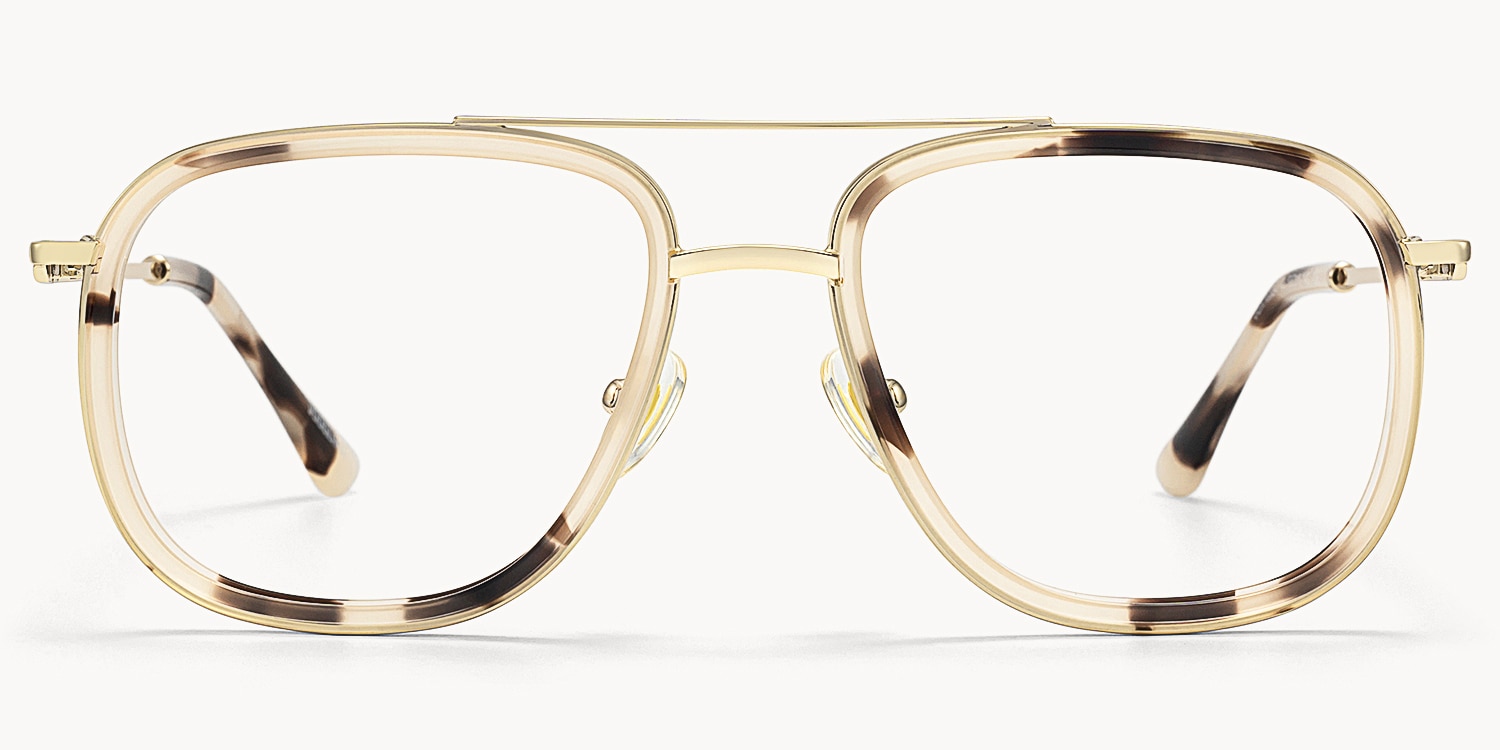 Breeze - Aviator Tortoise Eyeglasses - 1