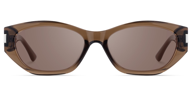Reign - Geometric Brown Sunglasses
