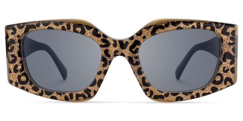 Tahlia - Geometric Tortoise Sunglasses