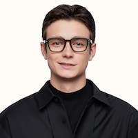 Maven - Square Green Eyeglasses - 2