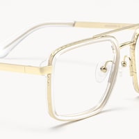Navigator - Aviator Transparent Eyeglasses - 5