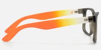 Sync - Rectangle Gray Eyeglasses | Vooglam Side View