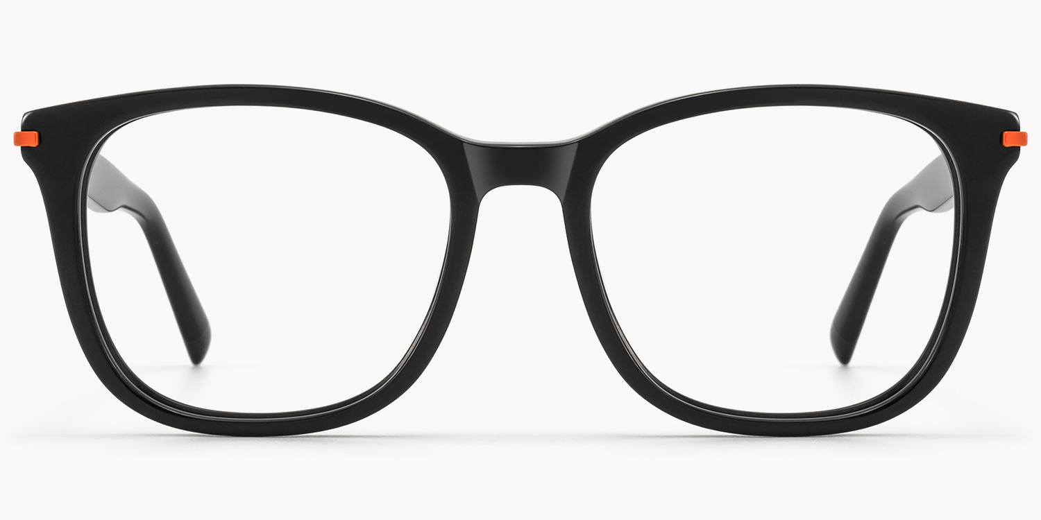 Holo - Square Black Eyeglasses