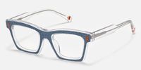 Ganya - Square Blue Eyeglasses