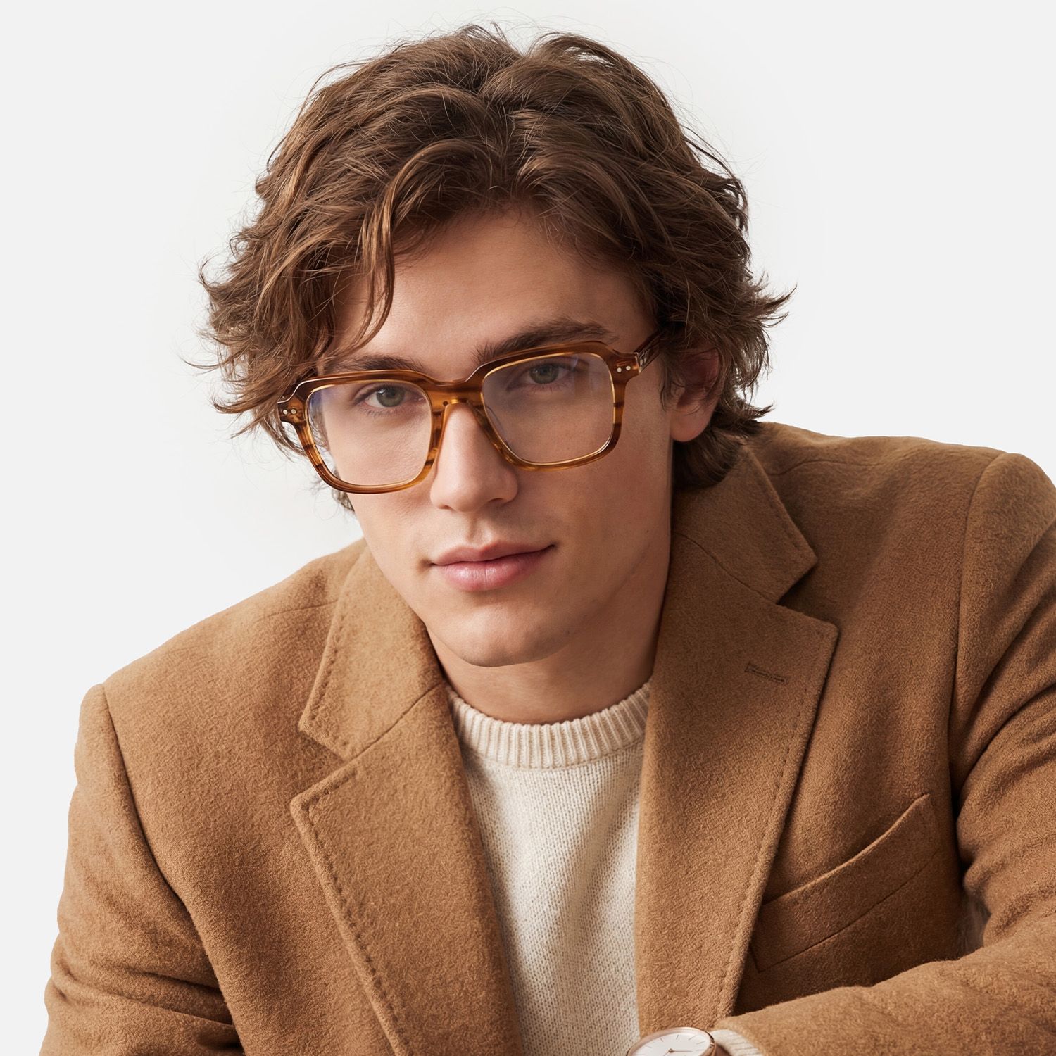 Explore the design story of Jafaru - Rectangle Tortoise Eyeglasses | Vooglam