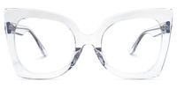 Eilonwy - Cat Eye Crystal Eyeglasses | Vooglam Angle View