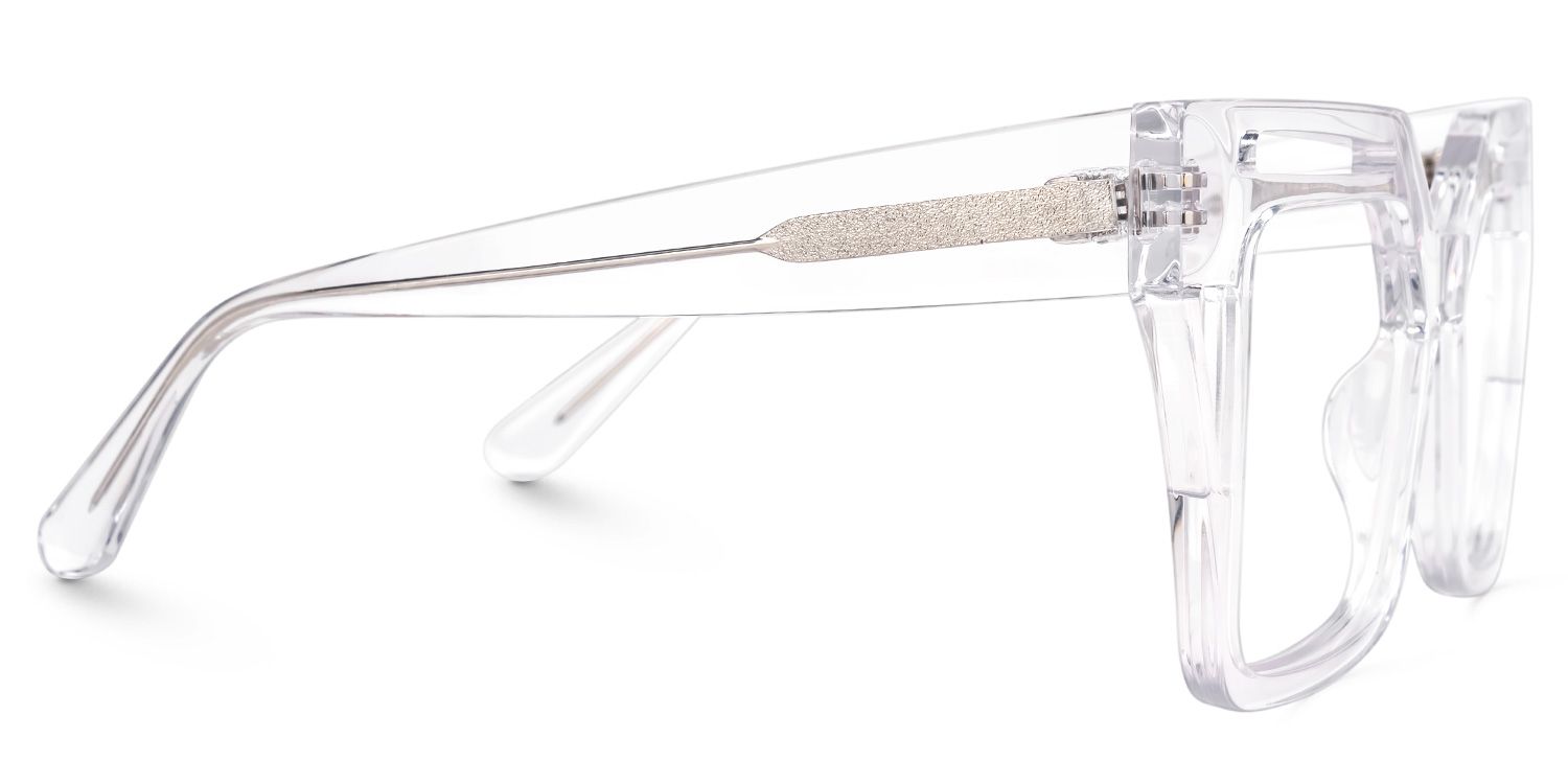 Eduarte - Square Crystal Eyeglasses | Vooglam 4