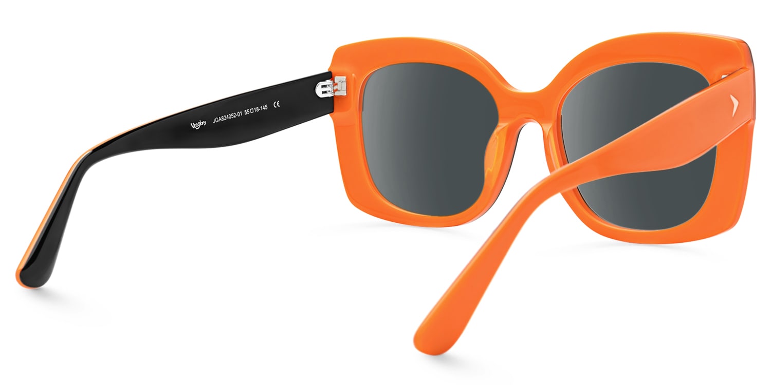 Mabon - Butterfly Orange Eyeglasses