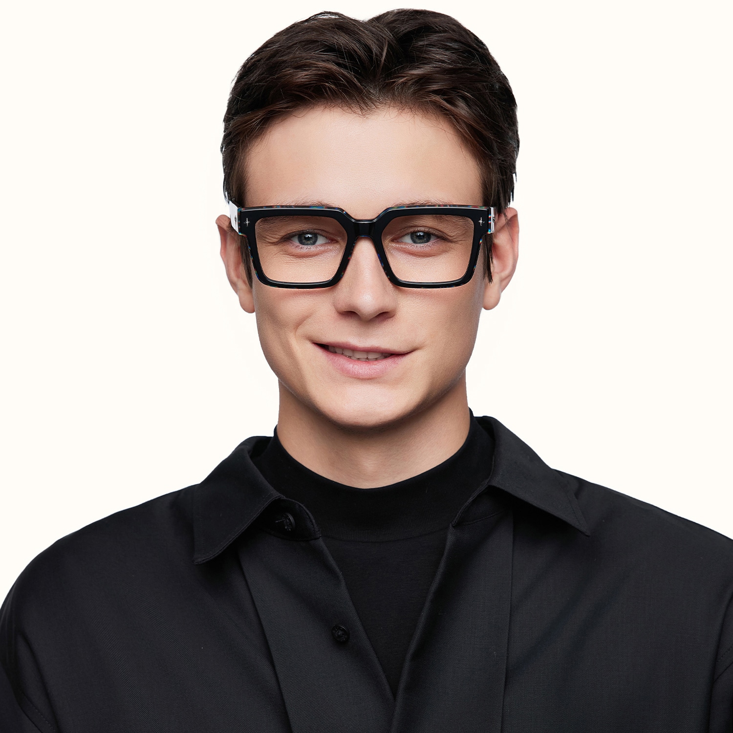 Havok - Rectangle Black Eyeglasses