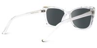 Raquel - Square Crystal Sunglasses | Vooglam Side View